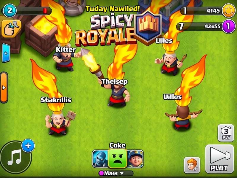 Spicy Clash Royale Indian Characters